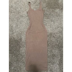 Taupe maxi Dress